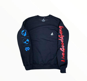 Abstract Logo sweatshirt